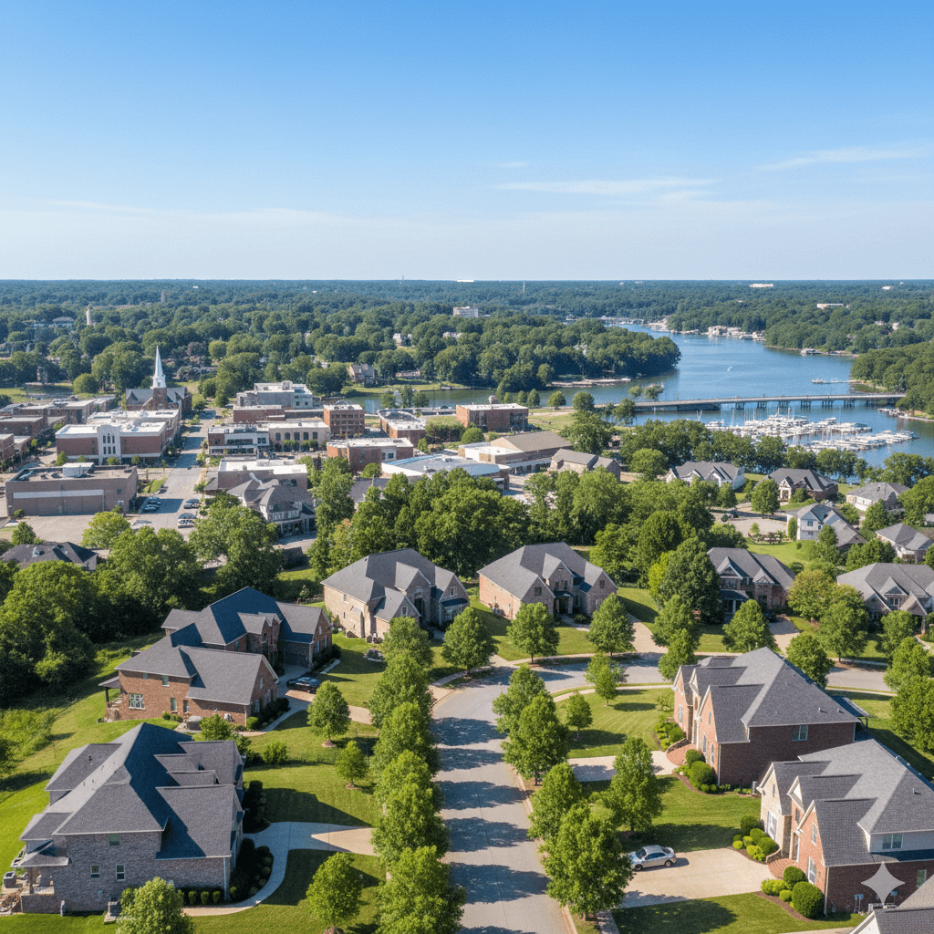 Hendersonville, Tennessee lakeside community