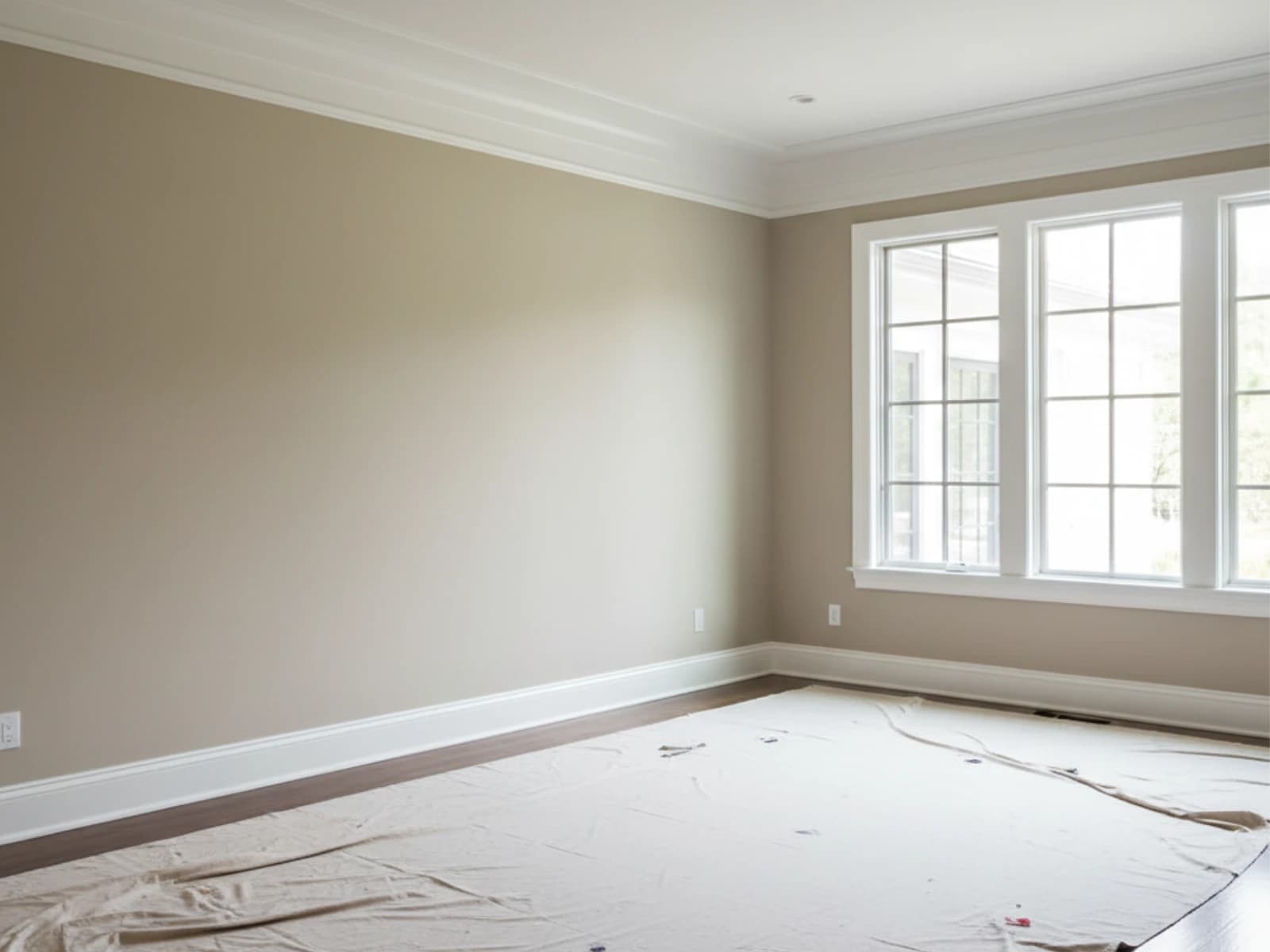 Interior painting work in Brentwood